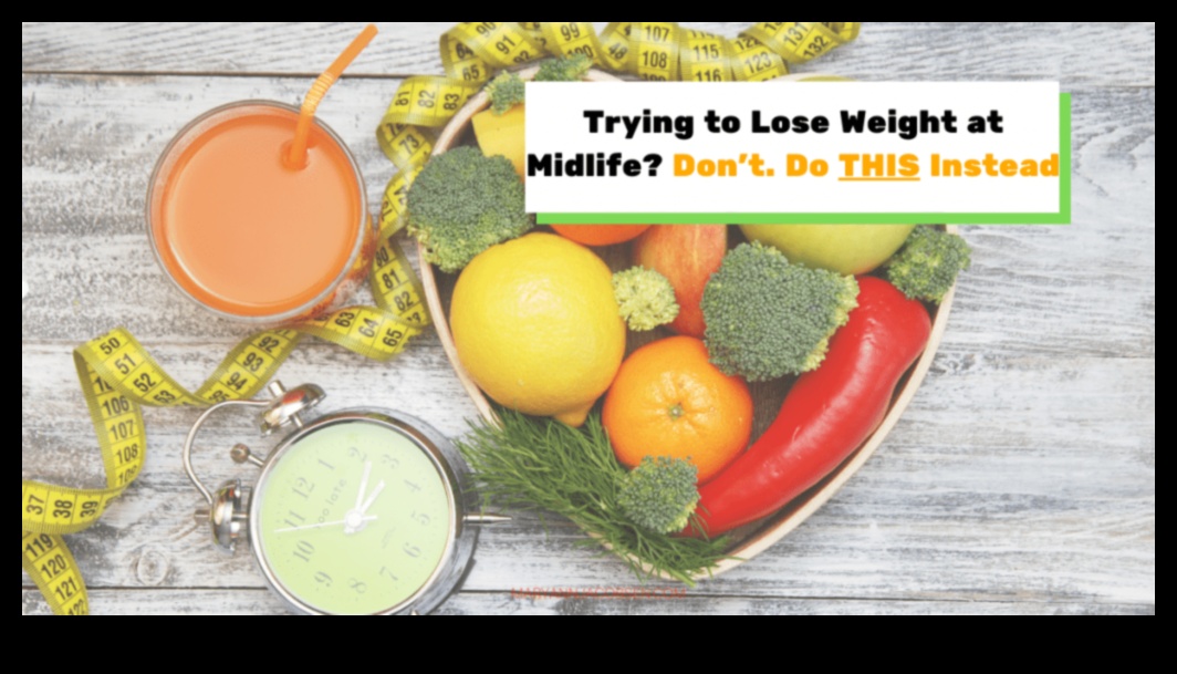 حمية فقدان الوزن والشيخوخة: استراتيجيات منتصف العمر وما بعده