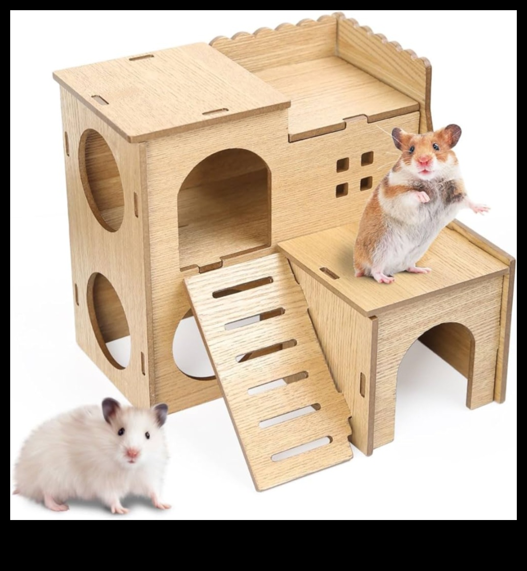 تابع منازل الهامستر التي تصنعها بنفسك: بناء إعدادات أقفاص متعددة الوظائف