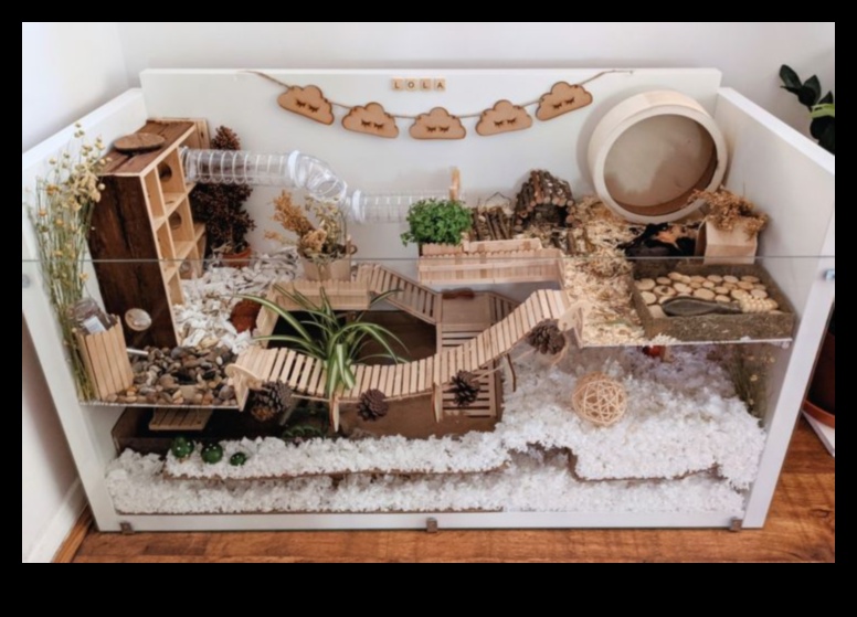 تابع منازل الهامستر التي تصنعها بنفسك: بناء إعدادات أقفاص متعددة الوظائف