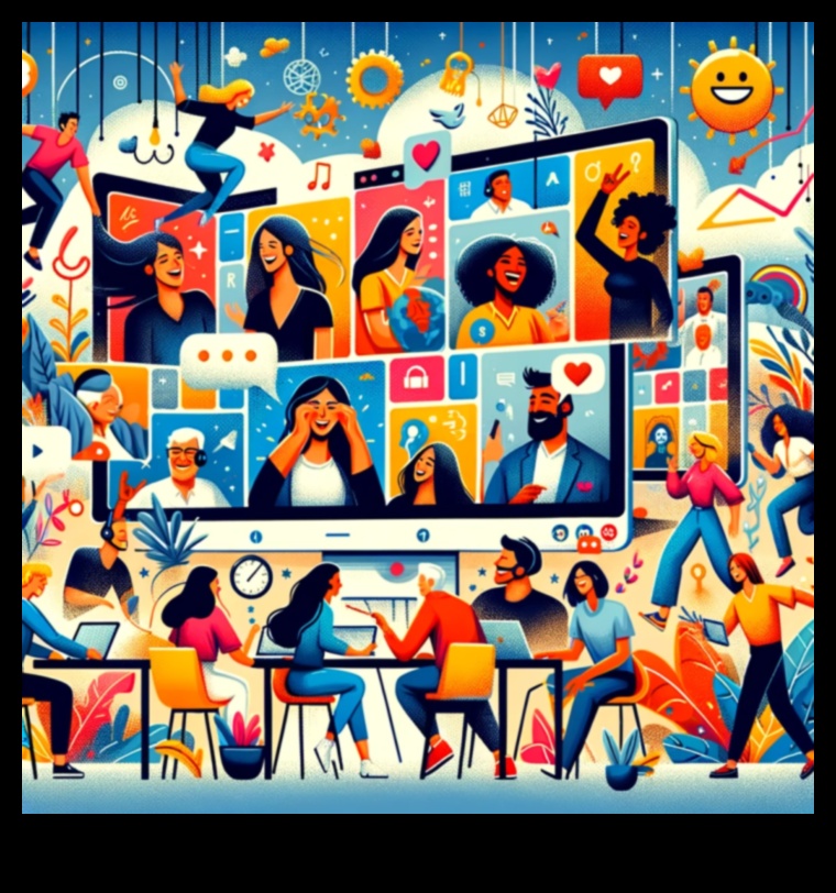 الكلية الاجتماعية: تجميع جمال الروابط الرقمية معًا